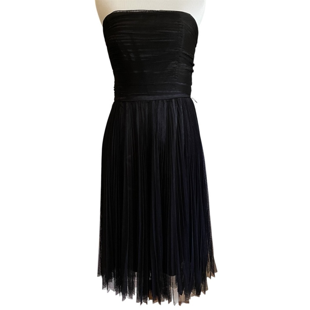 Suzi Chin for Maggy Boutique Black Overlay Dress